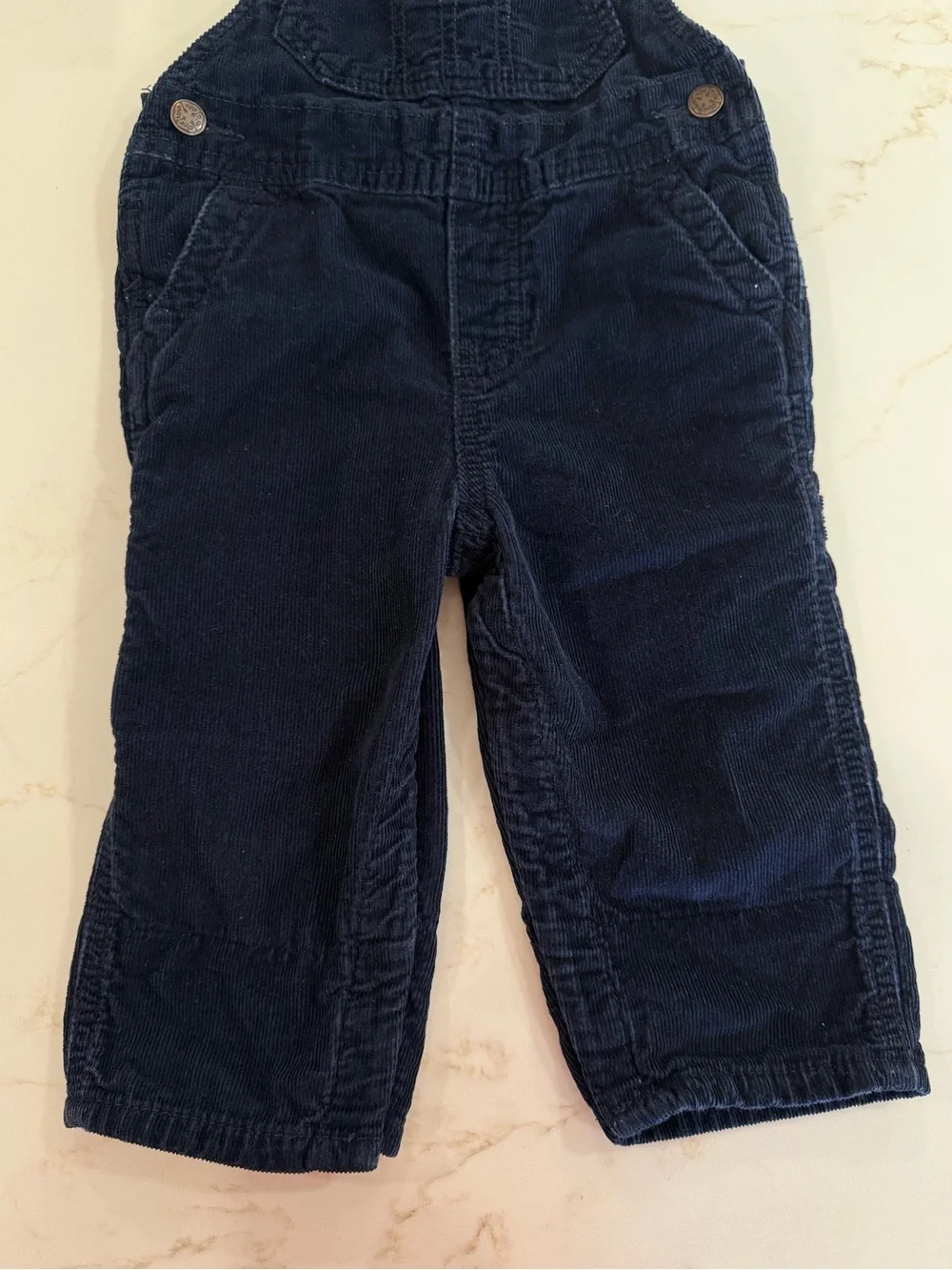 OshKosh B'gosh Navy Corduroy Overalls